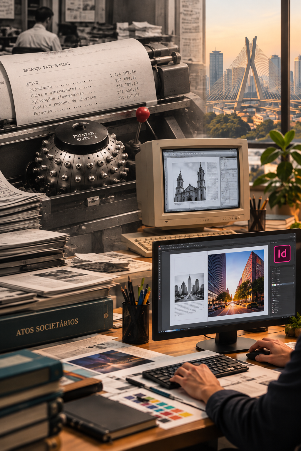 Evolução do trabalho editorial até o ambiente digital contemporâneo